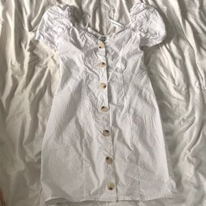 Missguided White Mini Dress